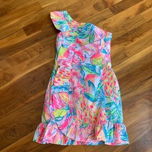 🔥 NWT Lilly Pulitzer Tiffany stretch dress Sz 00